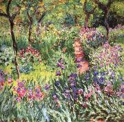 Claude Monet The Artist-s Garden at Giverny Spain oil painting artist